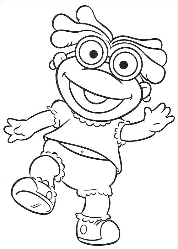 567x794 Muppet Babies Coloring Pages Online Coloring Pages Printable
