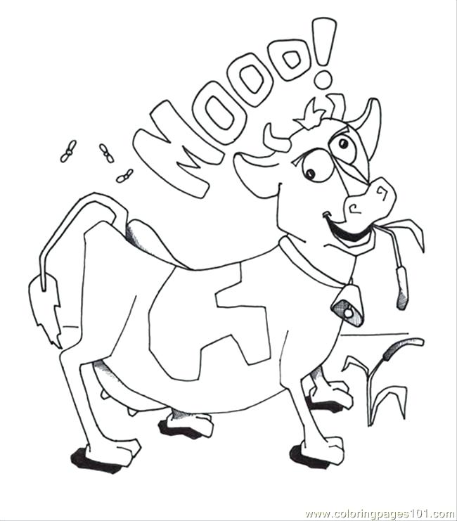 650x741 Coloring Page Cow Baby Cow Coloring Page Coloring Pages Easter