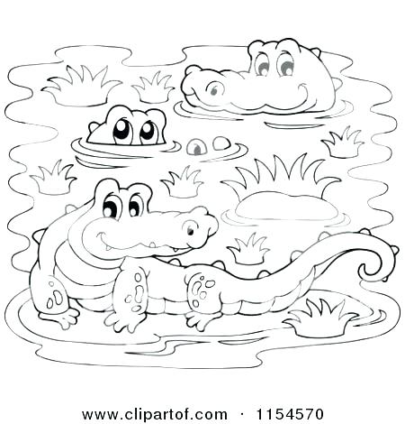 450x470 Crocodile Coloring Pages Alligator Coloring Pages Cute Crocodile