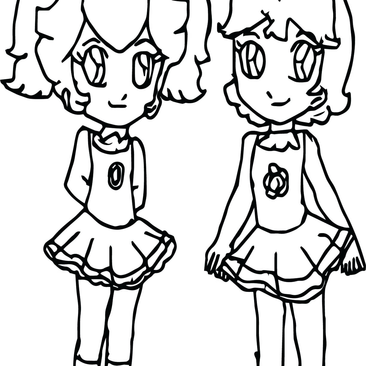 1224x1224 Awesome Princess Daisy Coloring Pages Design Printable Coloring