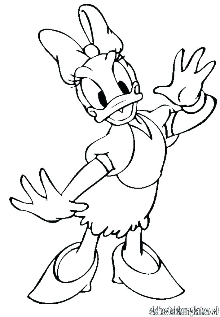 710x1024 Daisy Duck Coloring Page Daisy Girl Scouts Coloring Pages Top