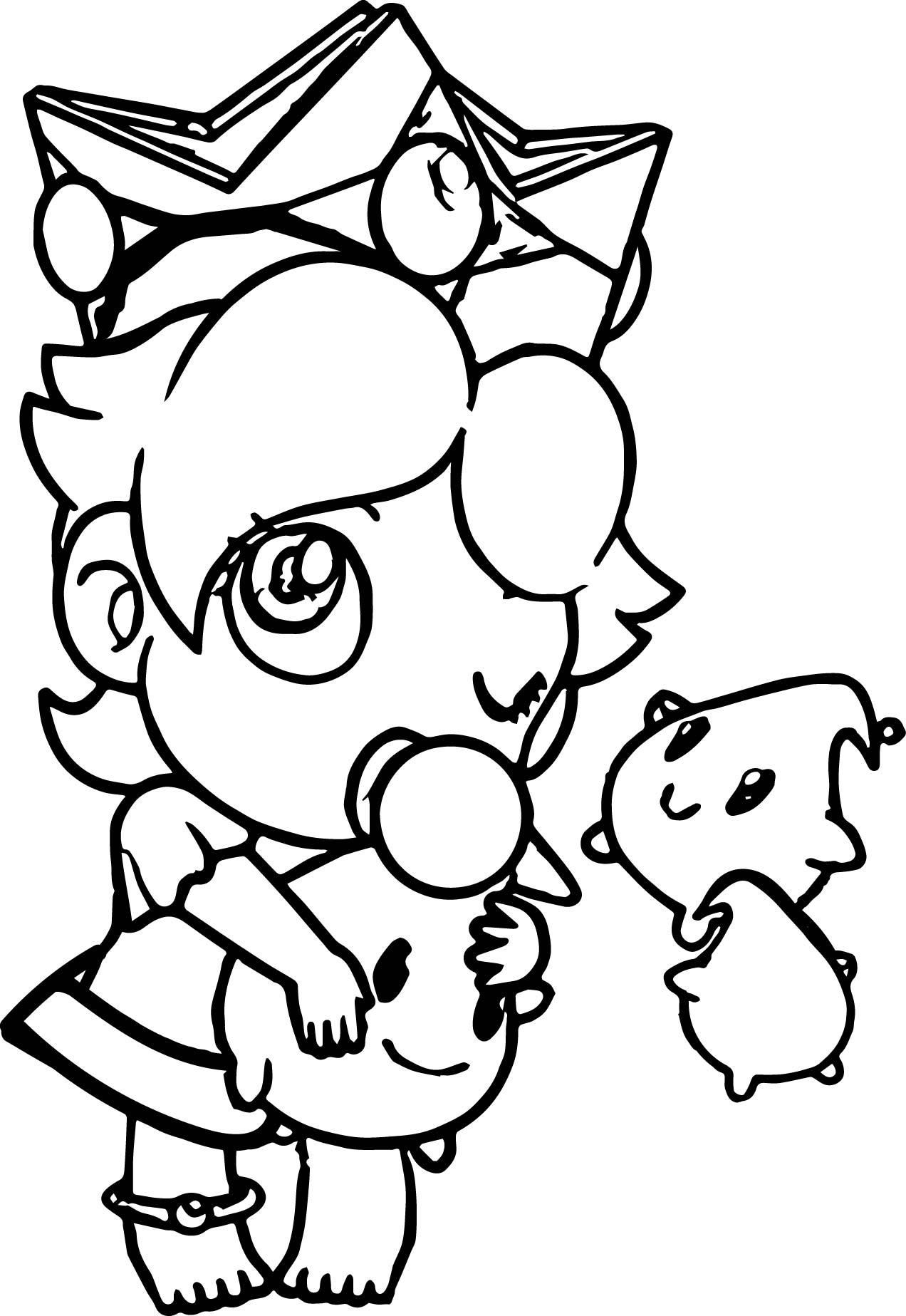 1272x1847 Baby Daisy Coloring Pages Gallery Coloring For Kids