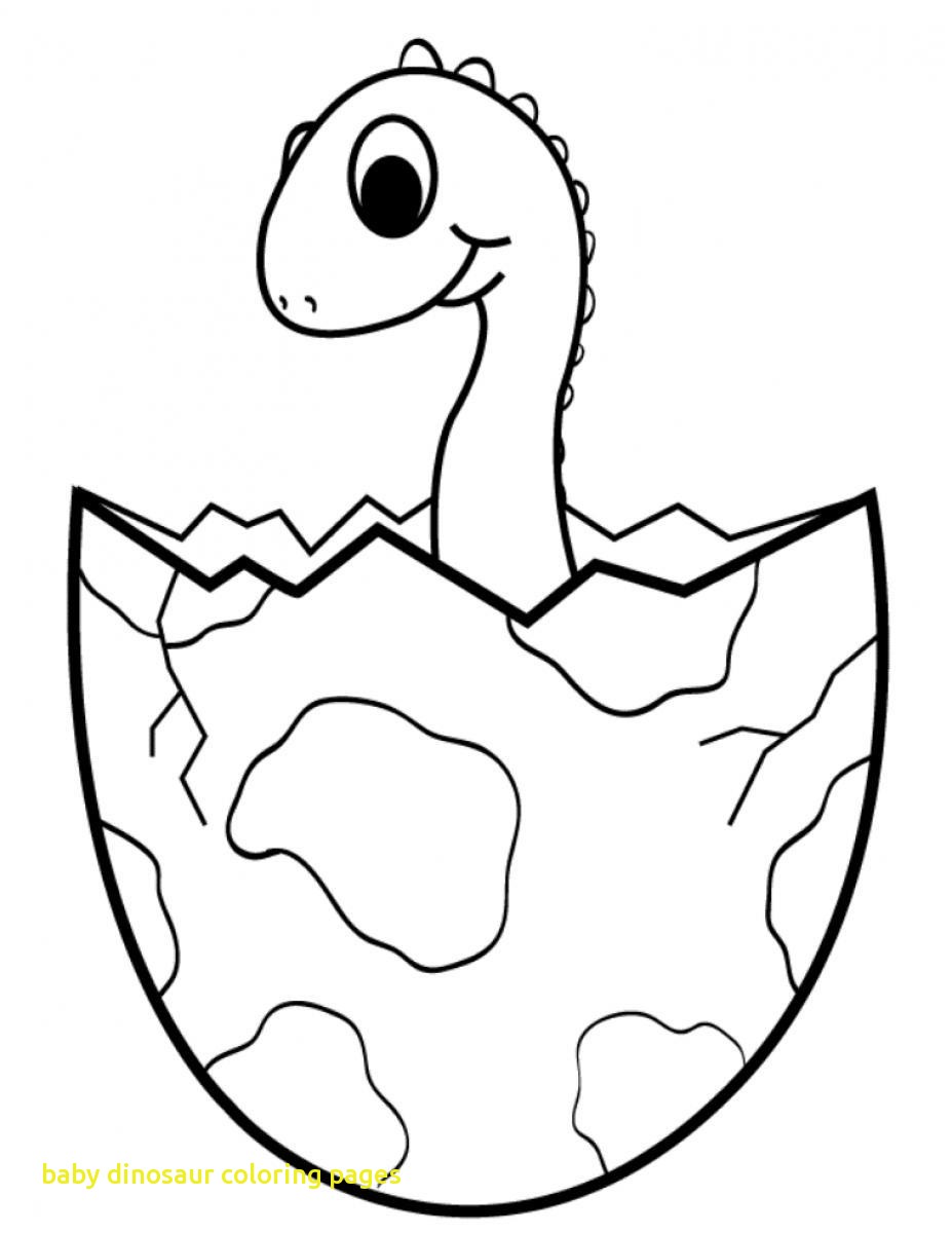 927x1200 Baby Dinosaur Coloring Pages With Little Egg Dinosaur Coloring