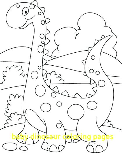 420x529 Luau Para Colorear Baby Dinosaur Coloring Pages With Best Dinosaur