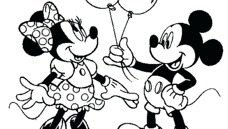 960x544 Minnie Mouse Christmas Coloring Pages Great Mouse Coloring Page