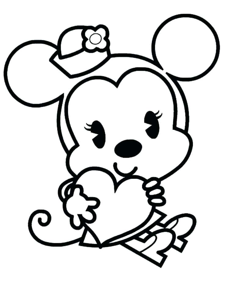 750x1000 Cute Disney Coloring Pages Cute Baby Flower Coloring Pages Cute