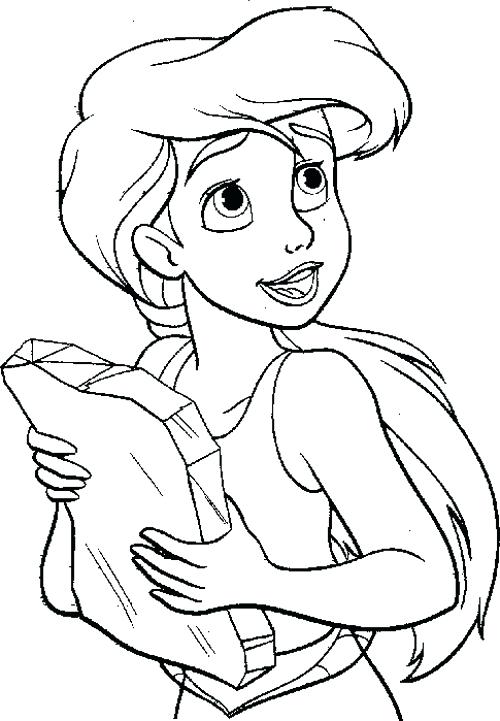 500x721 Baby Disney Princess Coloring Pages Princess Coloring Pages