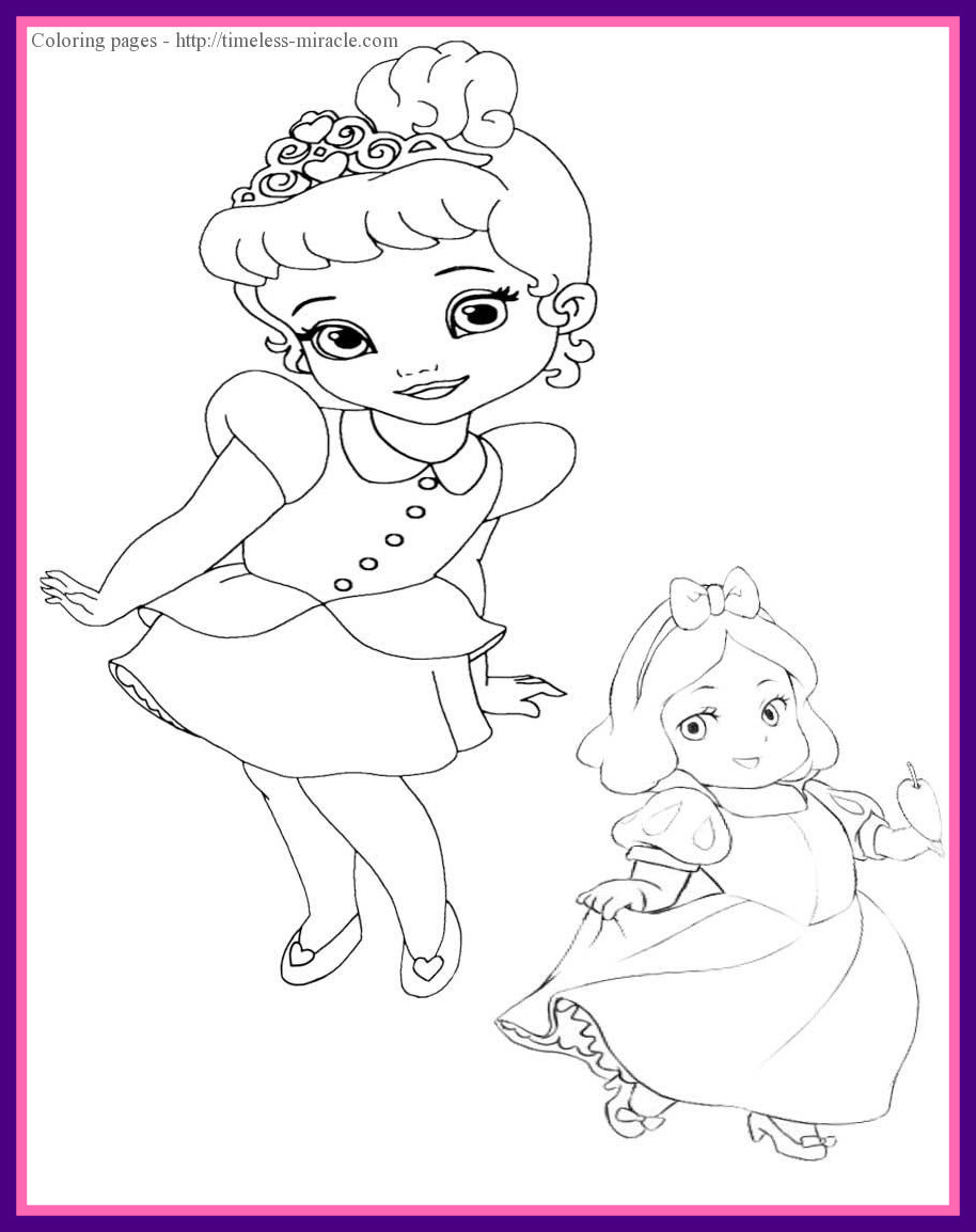 914x1154 Awesome Baby Disney Princess Coloring Pages Collection Printable