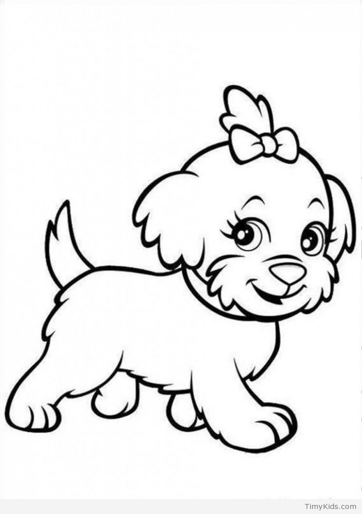 721x1024 Beautiful Baby Dog Coloring Pages Puppy Coloring Pages