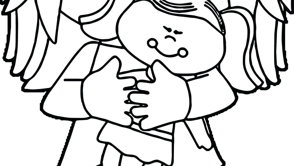 960x544 Doll Coloring Page