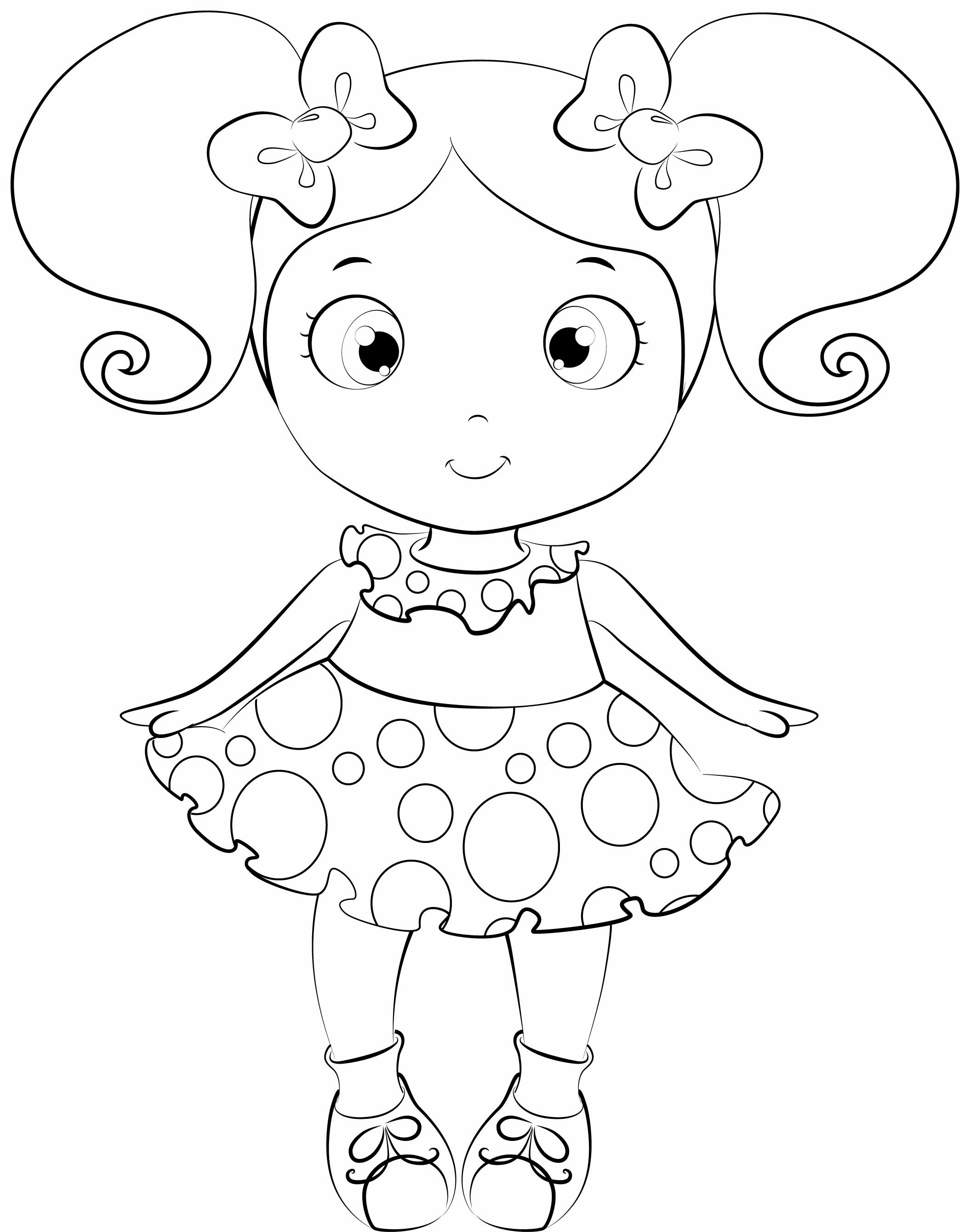 2110x2679 Baby Doll Coloring Page Go Digital With Us A Collection
