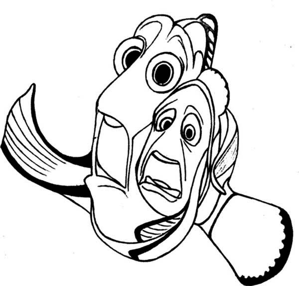600x575 Dory Coloring Pages