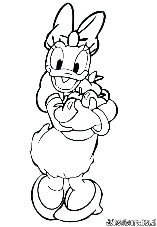 633x912 Baby Duck Coloring Pages Daisy Duck Coloring Page Daisy Duck