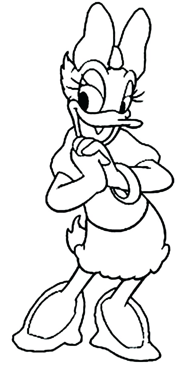 600x1200 Duck Coloring Page Baby Duck Coloring Page Cute Duck Coloring