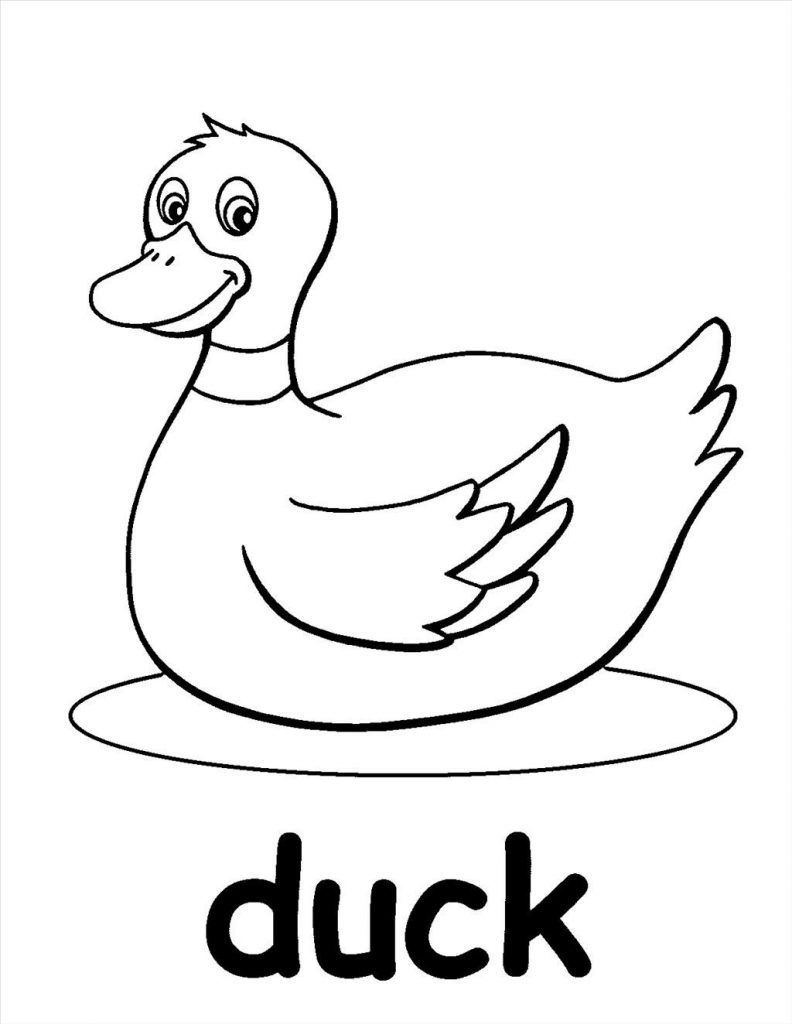 792x1024 Wonderful Baby Duck Coloring Pages To Print Secrets Printable