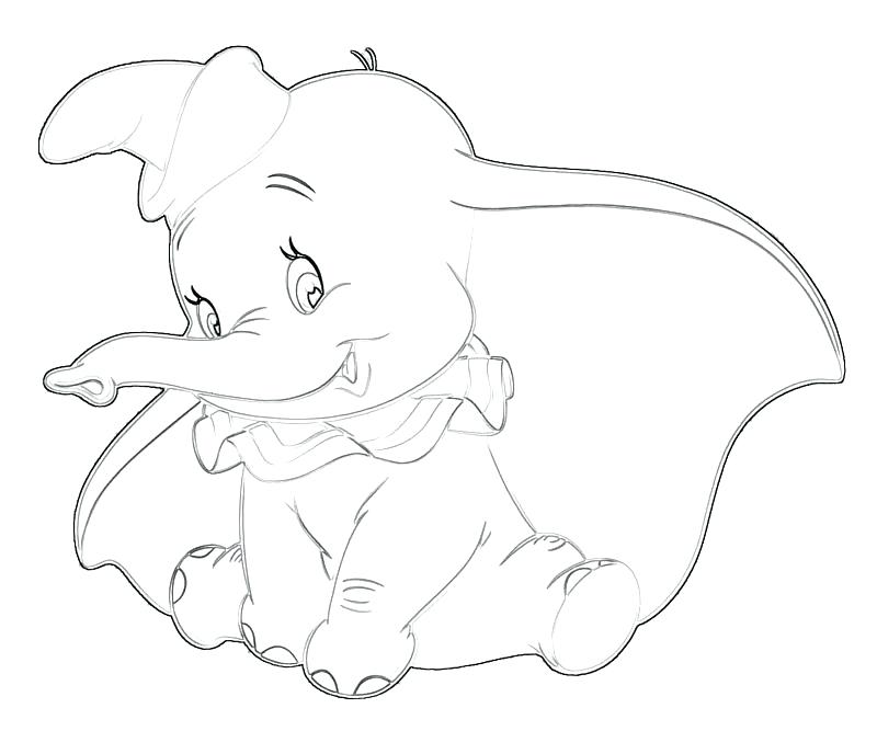 800x667 Dumbo Coloring Pages Mother And Baby Elephant Coloring Pages Dumbo