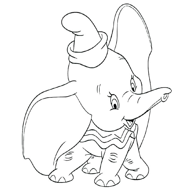 736x736 Coloring Picture Dumbo Coloring Picture Dumbo Coloring Pages Free