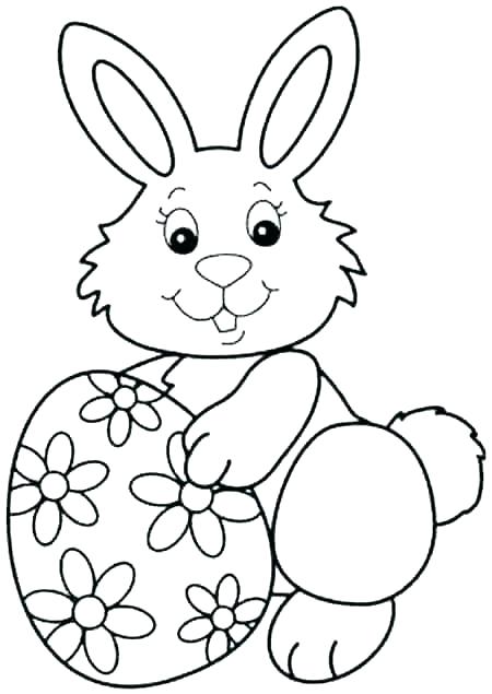 450x635 Coloring Page Bunny Bunny Rabbit Coloring Pages Baby Rabbit