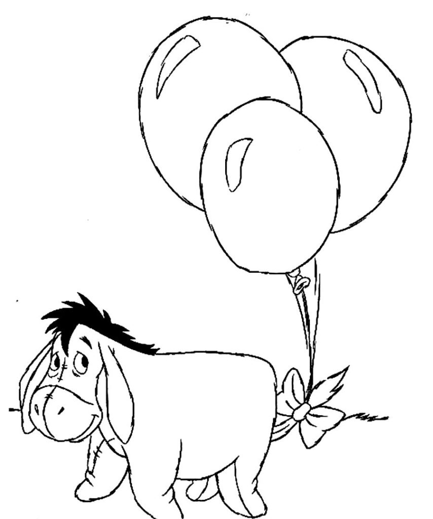 854x1024 Eeyore Coloring Pages Printable Coloring Pages