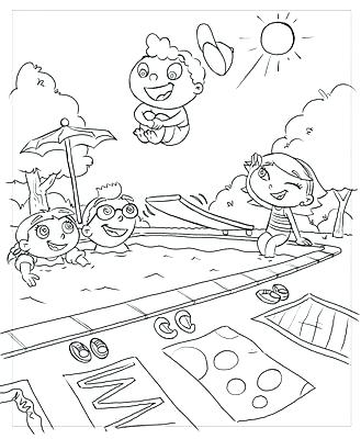 329x400 Baby Einstein Coloring Pages Baby Coloring Book All Pages Coloring