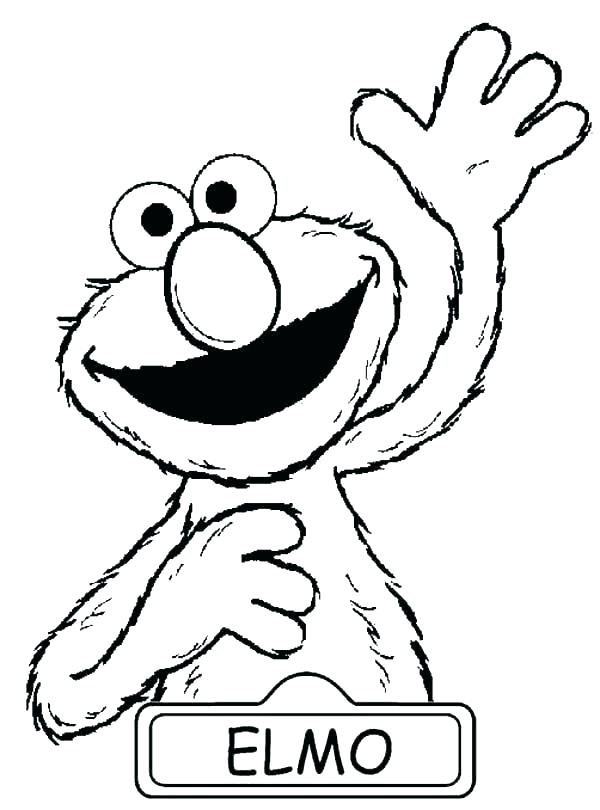 600x810 Elmo Coloring Pages Printable Coloring Sheet Coloring Pages