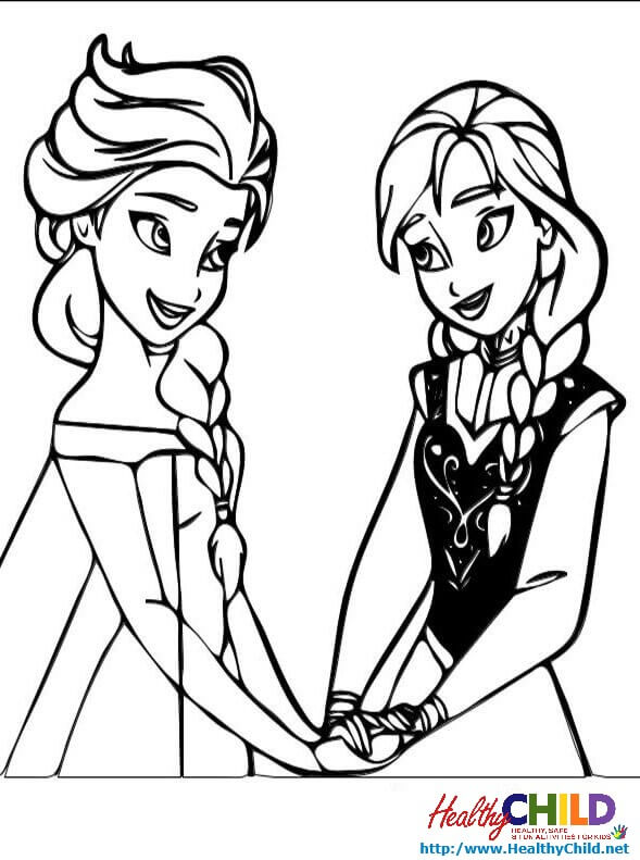 589x791 Elsa And Anna