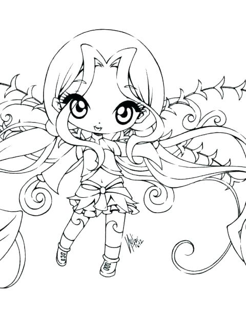 480x640 Baby Fairy Coloring Pages