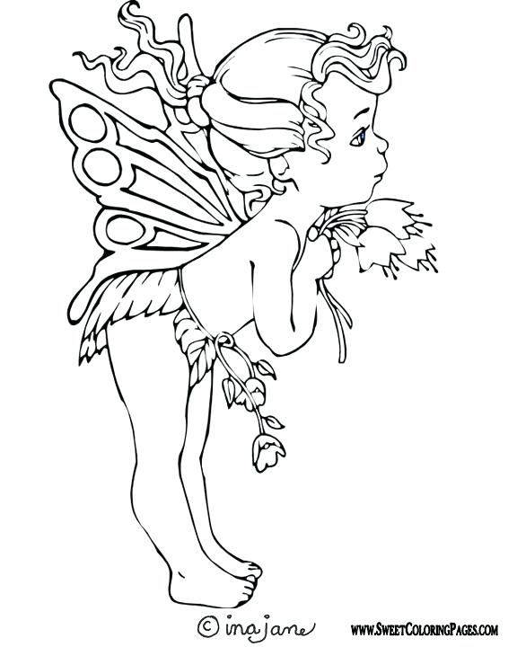 576x720 Baby Fairy Coloring Pages Ba Fairy Coloring Pages Fairy Coloring