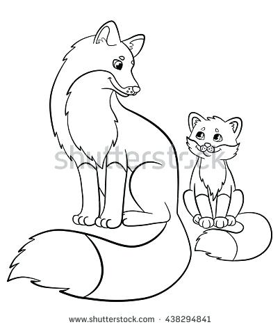 403x470 Fox Coloring Page Coloring Foxes Adult Coloring Fox Coloring Page