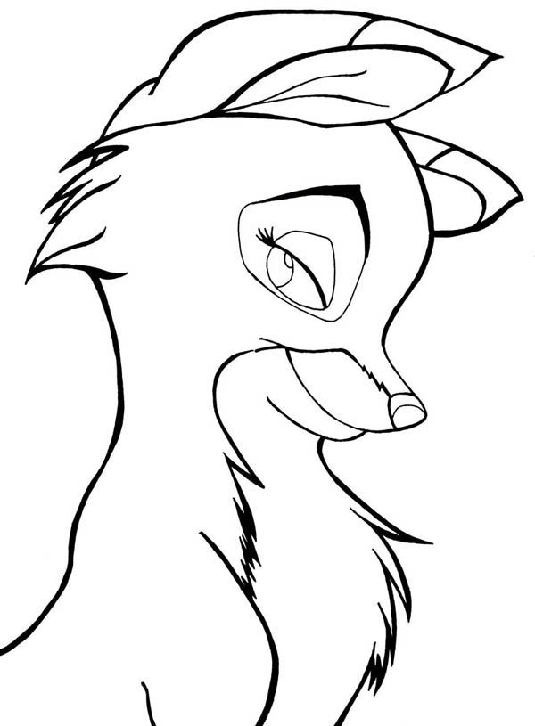 600x815 Fox Coloring Pages Elegant Baby Fox Coloring Pages Cute Fox