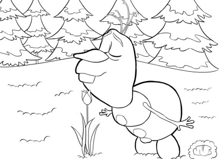 450x328 Free Disney's Frozen Coloring Pages
