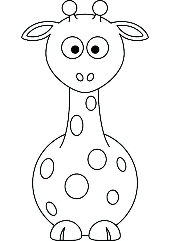 595x842 Baby Giraffe Coloring Pages Cute Giraffe Coloring Pages