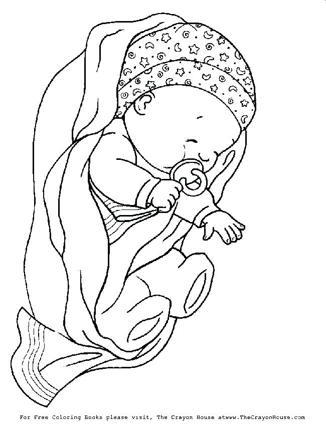 650x850 New Baby Coloring Pages Baby Coloring Pages Good Page On With New