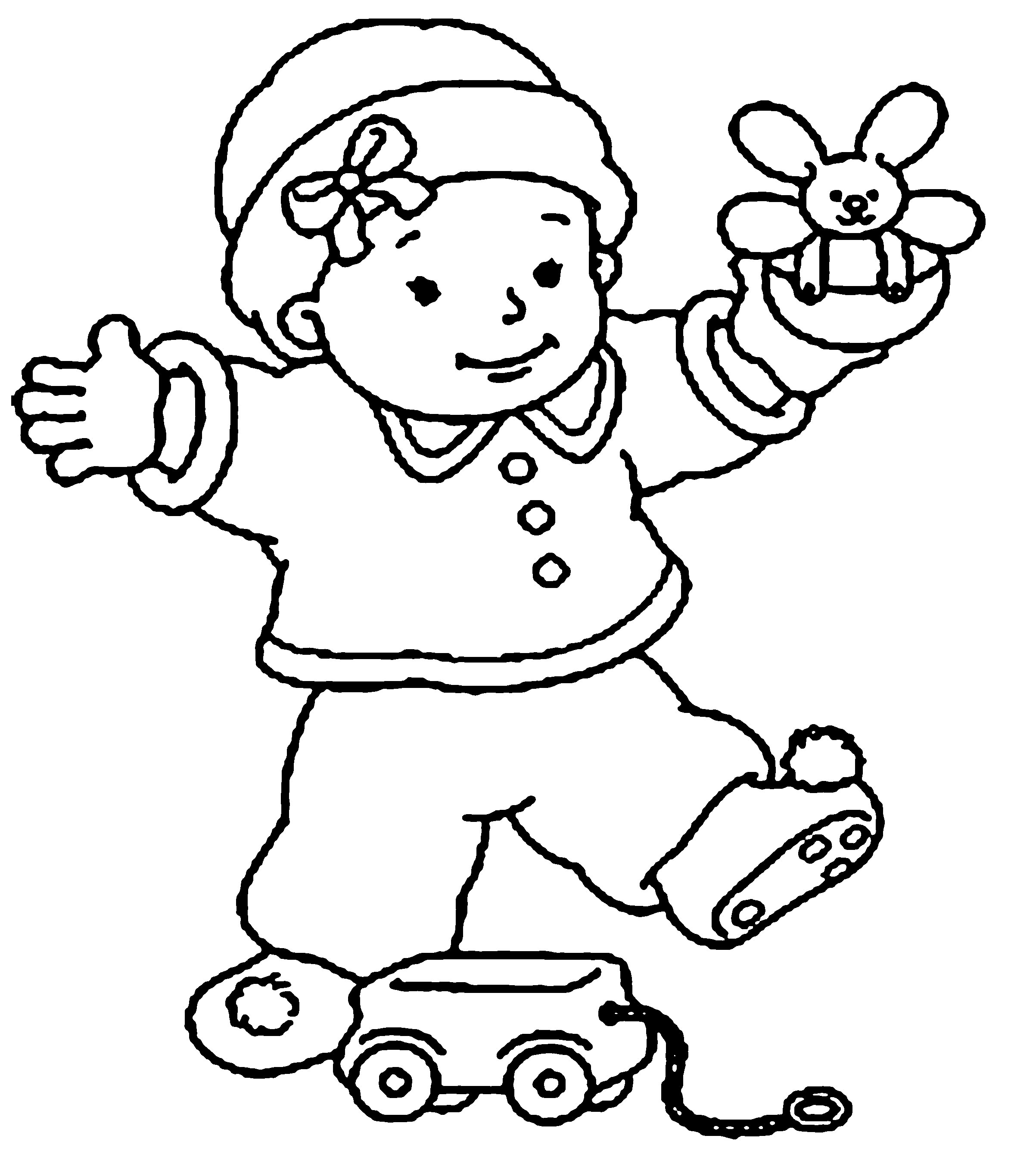 2347x2730 Baby Girl Coloring Pages