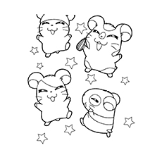 230x230 Top Free Printable Hamster Coloring Pages Online