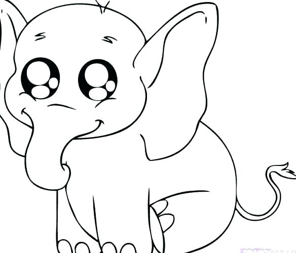 584x500 Cute Hamster Coloring Pages