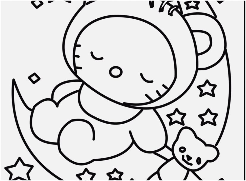 827x609 The Ideal Picture Kitty Coloring Pages Excellent
