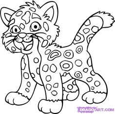 236x235 Leopard Coloring Page More Jungle Animals Coloring Sheets