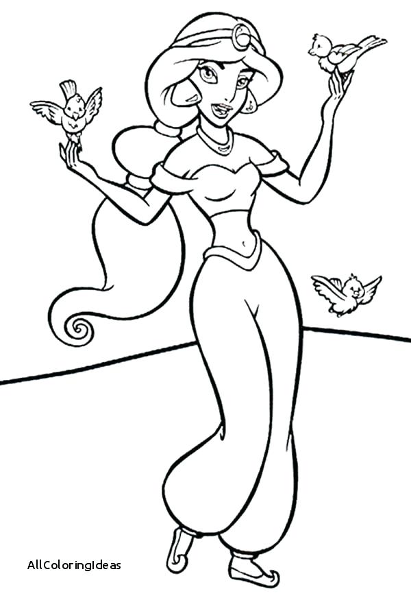 600x875 Coloring Pages Jasmine Jasmine Coloring Page Jasmine Coloring