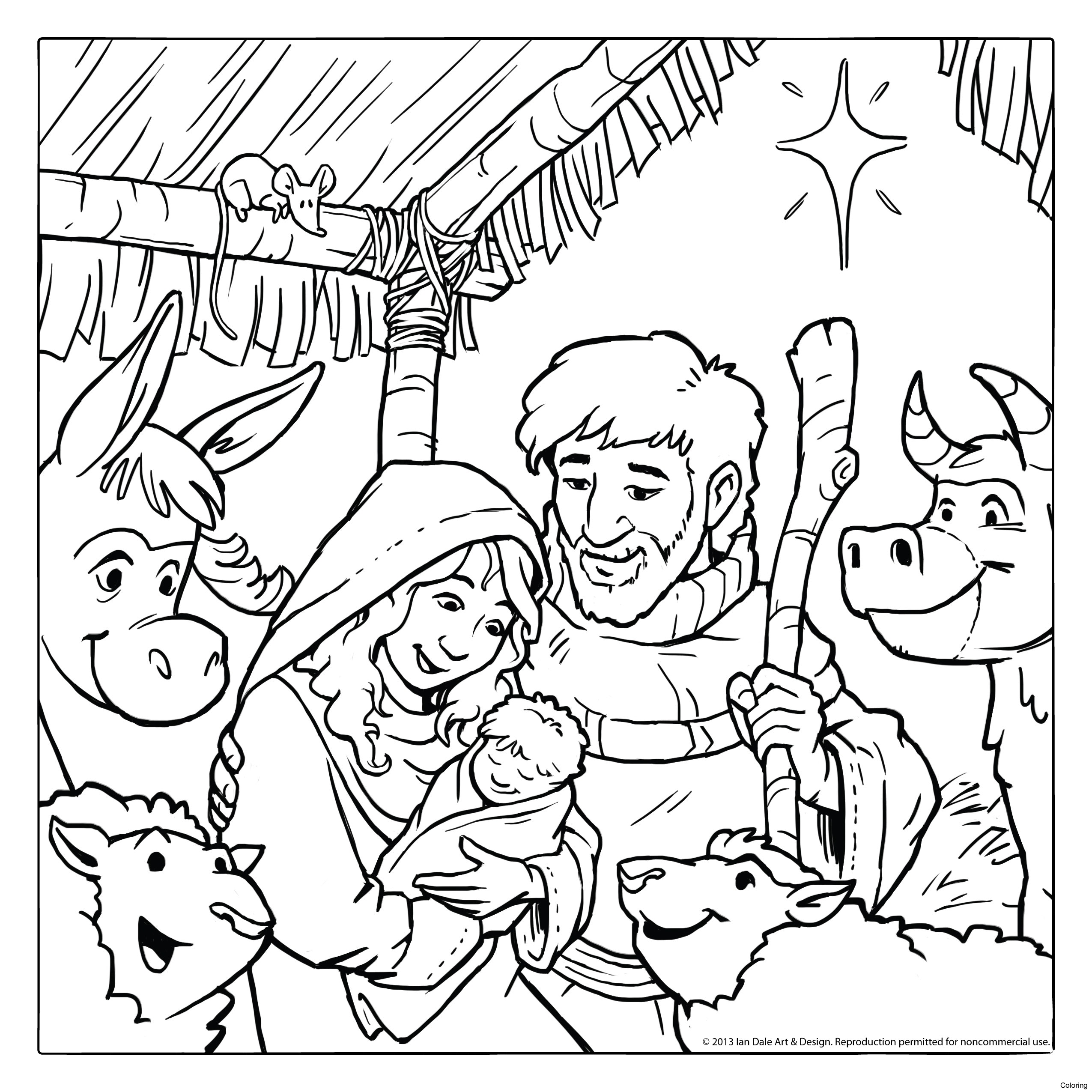 2550x2550 Best Of Christmas Coloring Pages For Babies