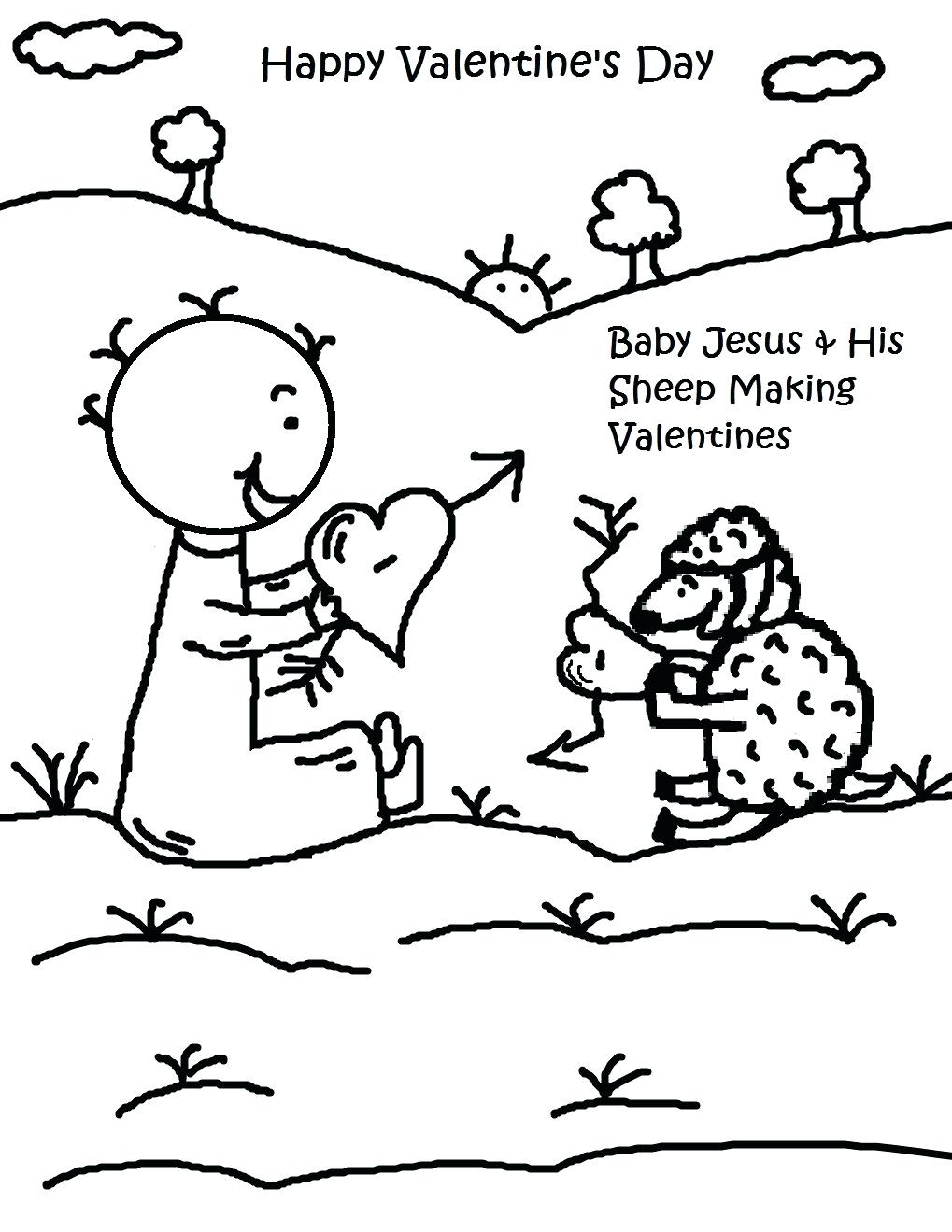 1019x1319 Coloring Pages Baby Jesus Coloring Pages Valentines Day And His