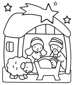 236x275 Lots Of Great Christian Christmas Printable Coloring Pages