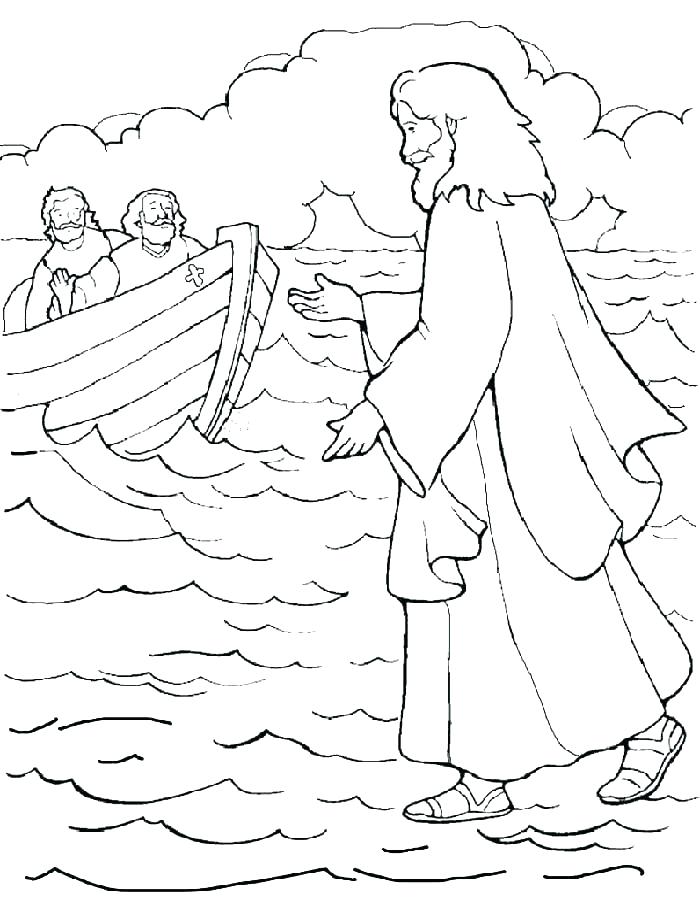 700x900 Baby Jesus Coloring Page