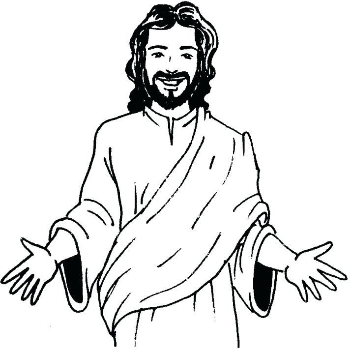 714x718 Jesus Coloring Pages Face Colouring Pages Baby Jesus Coloring
