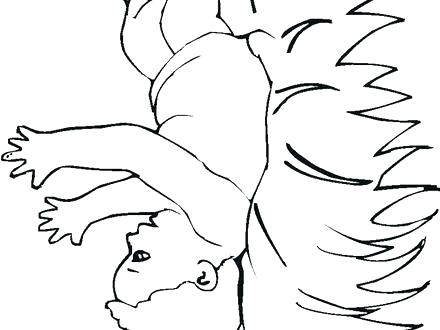 440x330 Baby Jesus In Manger Coloring Page Unique Baby Coloring Pages