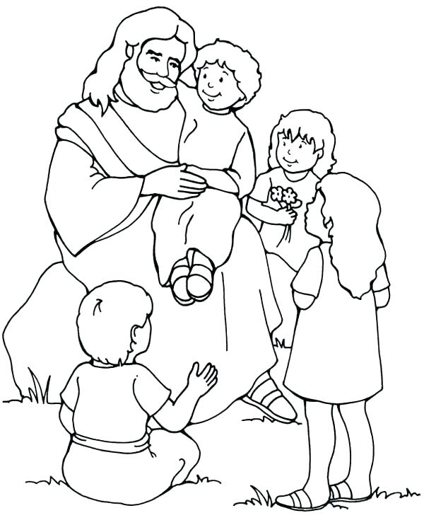 600x742 Jesus Color Pages Free Printable Coloring Pages For Kids For Color