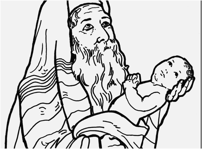827x609 The Perfect Photo Baby Jesus Coloring Pages The Best