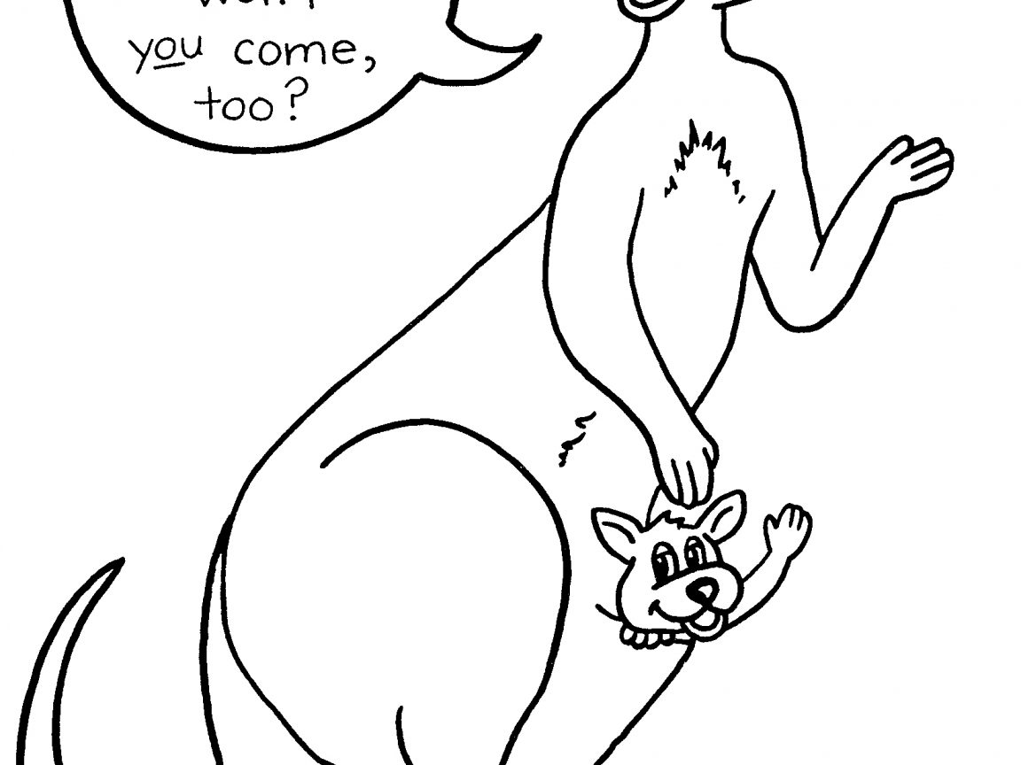 1152x864 Trend Kangarooring Page Breathtaking Pages Book Kirby Baby