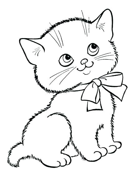 449x547 Printable Kitten Coloring Pages Kitten Coloring Sheet Coloring