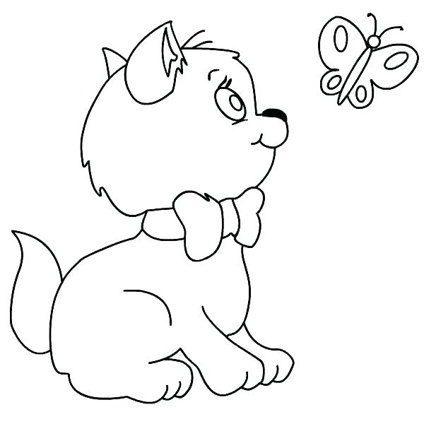 600x600 Baby Kitten Coloring Pages Kittens Coloring Pages Kitten Color